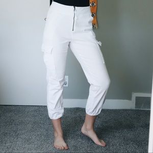 Wild Fable White Cargo Pants